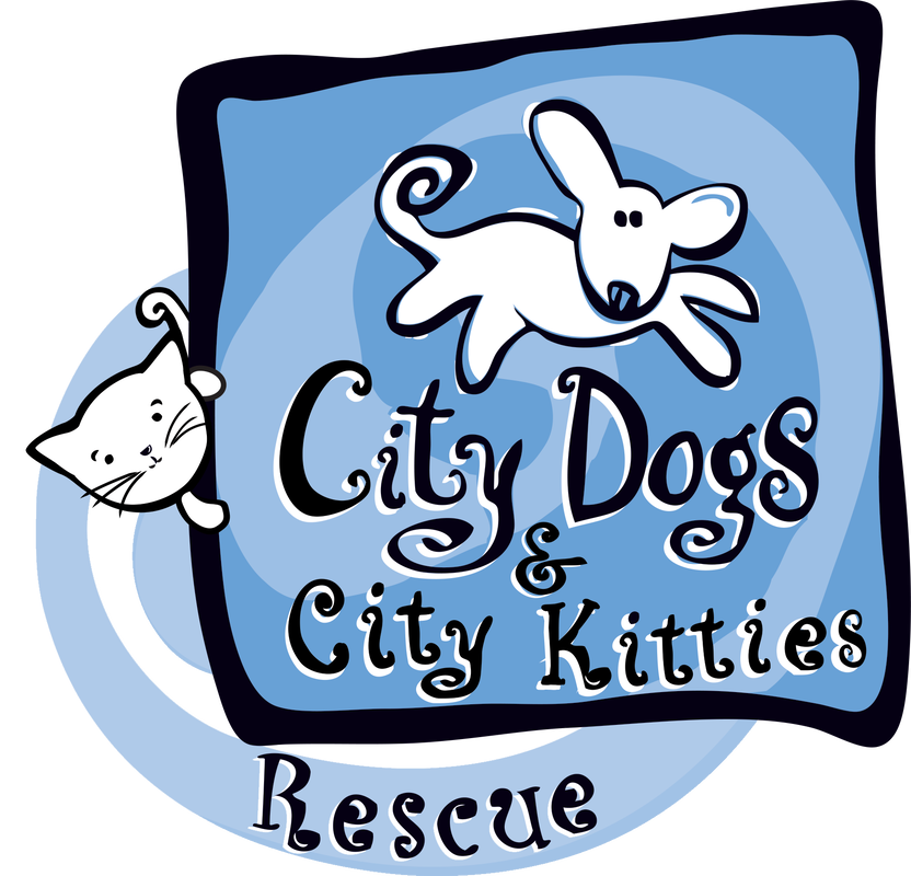 City Dogs and City Kitties Rescue Logo